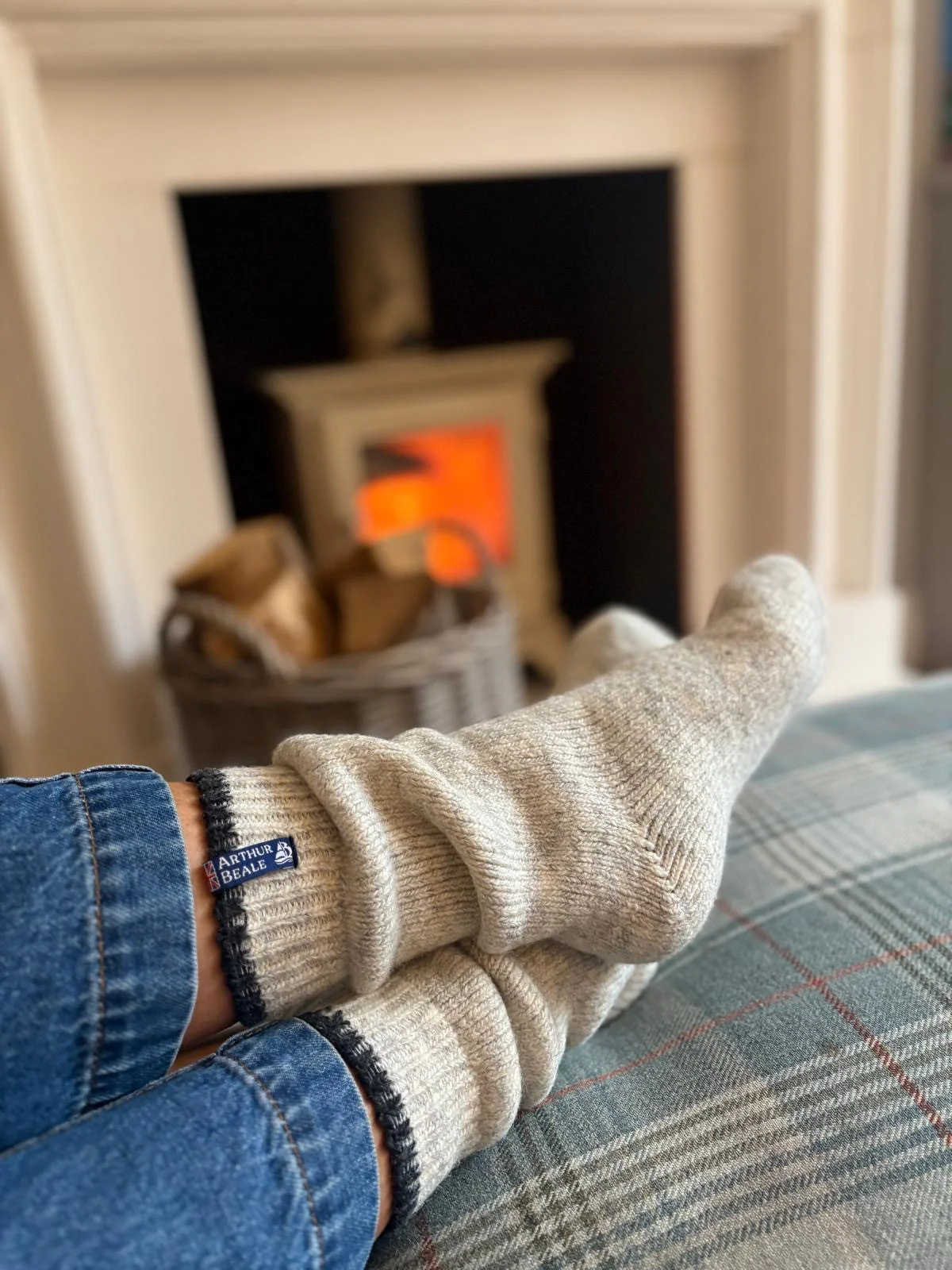 Arthur Beale Explorer Woollen Socks - Image 2