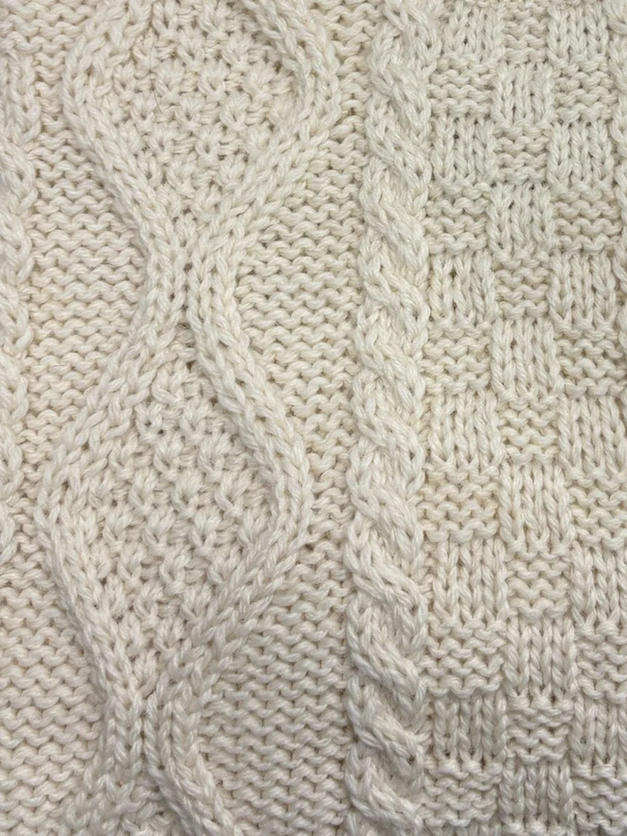 Arthur Beale Aran Woollen Jumper - Image 5
