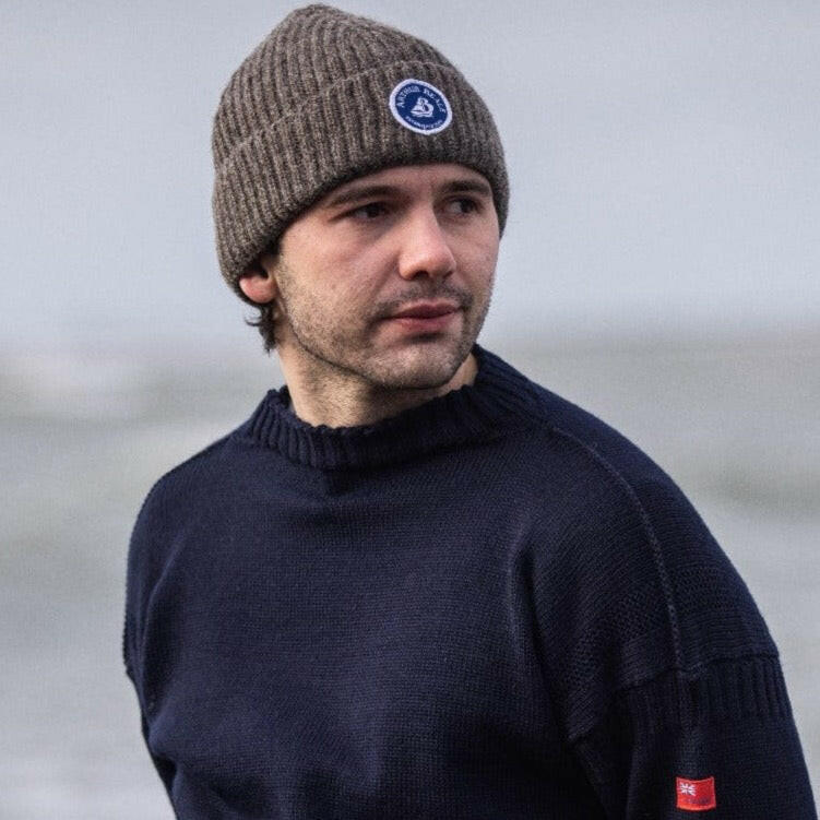 Arthur Beale Badge Beanie Hat - Image 6