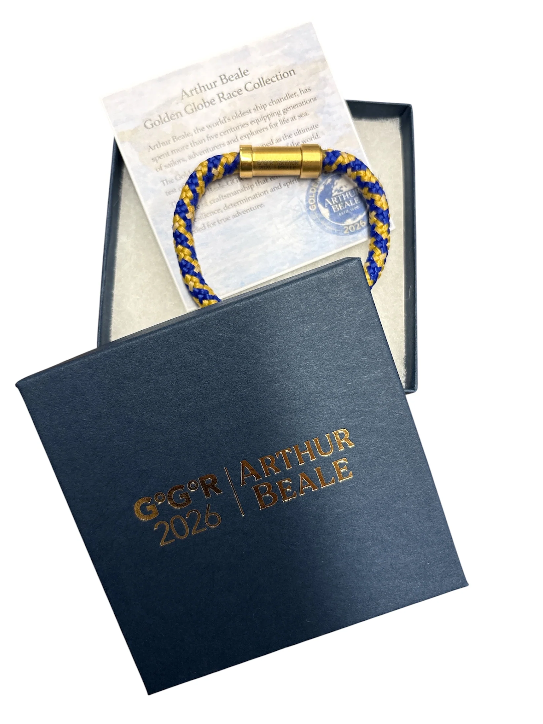 Arthur Beale Golden Globe Race Rope Bracelet (Chrome hardware) - Image 3