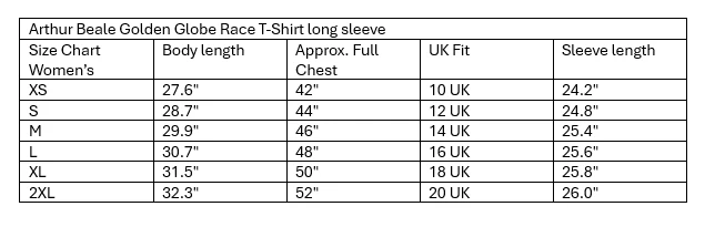 Arthur Beale Golden Globe Race T-Shirt Long sleeve (Womens) - Image 5
