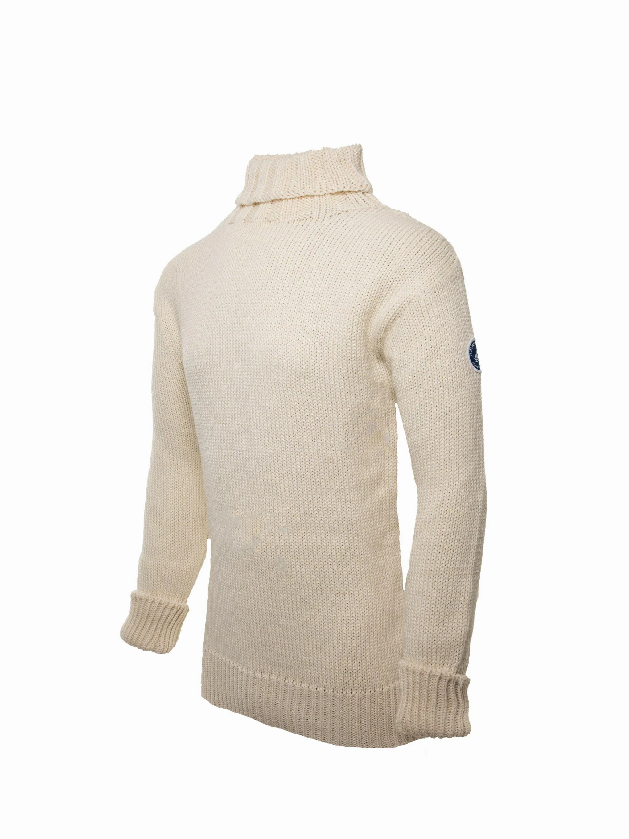 Arthur Beale Oiled Wool Beerenberg® Pullover, Ecru, XL (Imperfect)