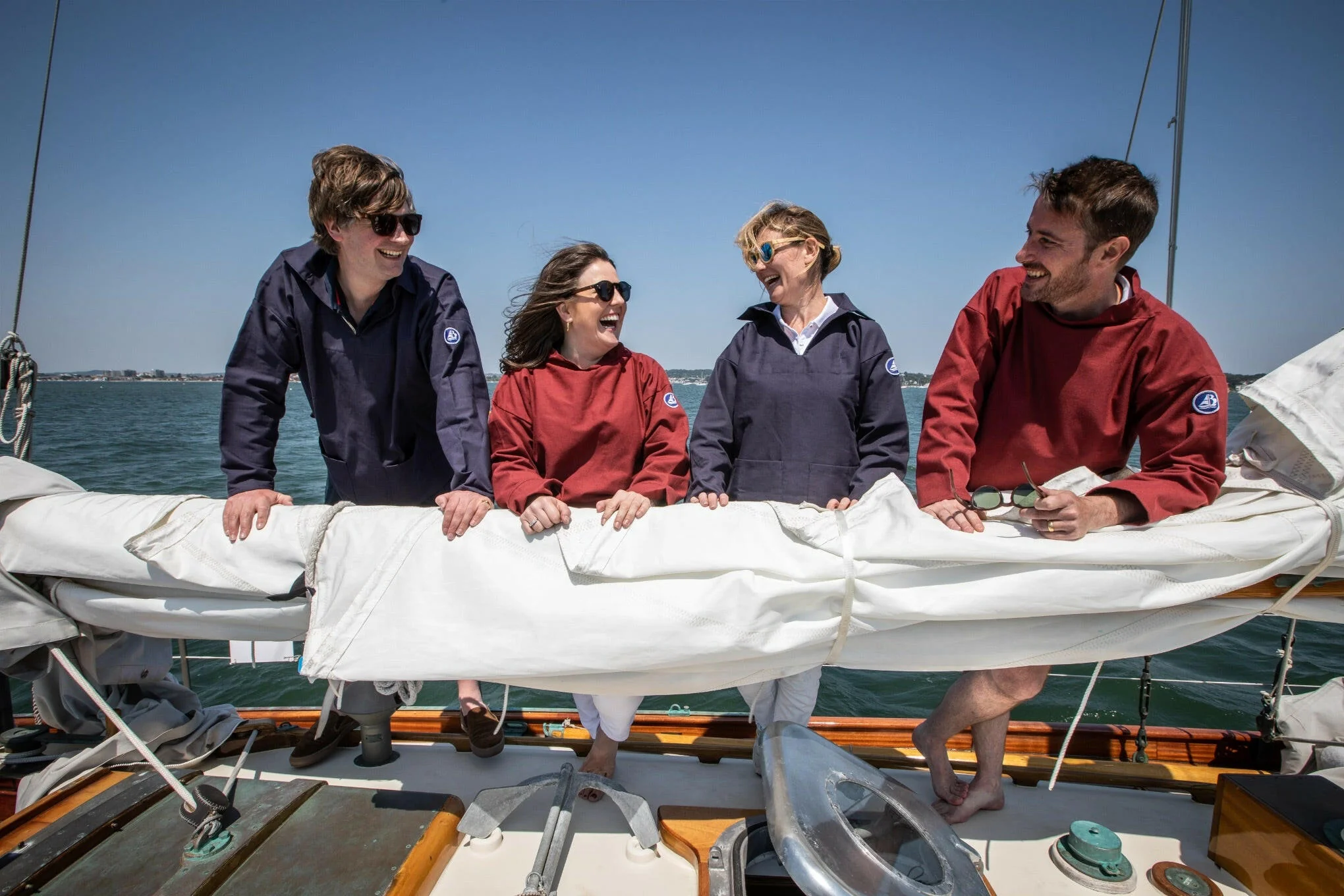 Arthur Beale Open Neck Sailors' Smock - Image 5