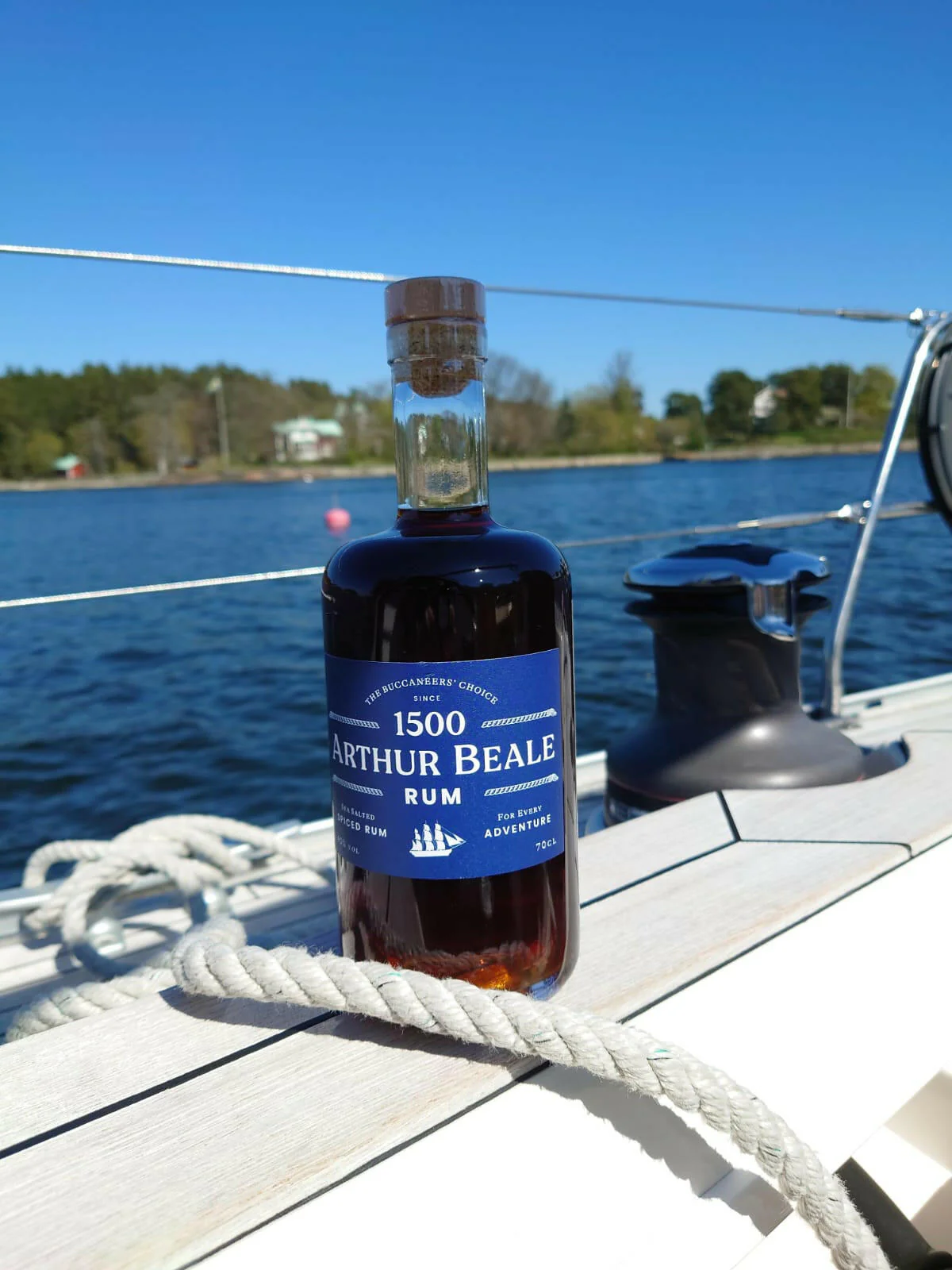 Arthur Beale Sea Salted Spiced Rum - Image 4