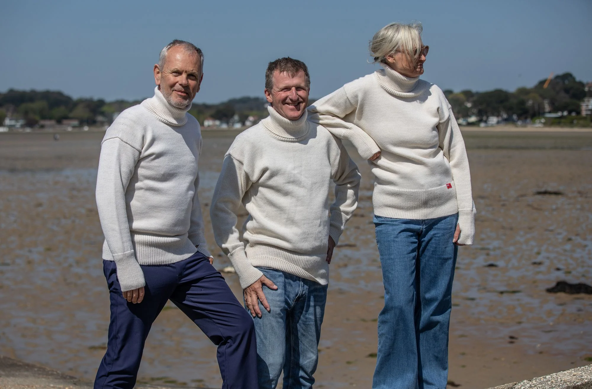 Arthur Beale Oiled Wool Tor Jumper - Image 10