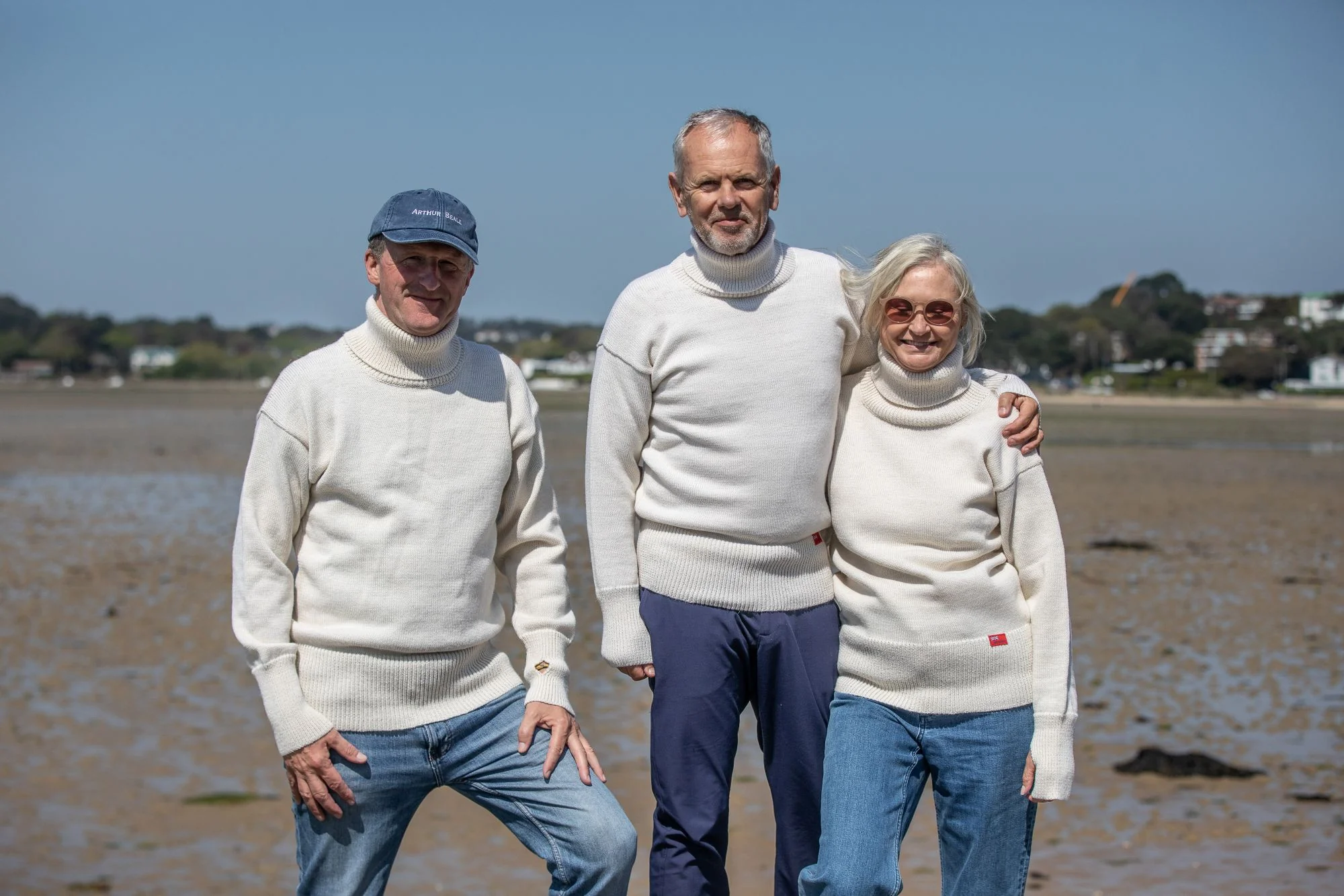Arthur Beale Oiled Wool Tor Jumper - Image 2