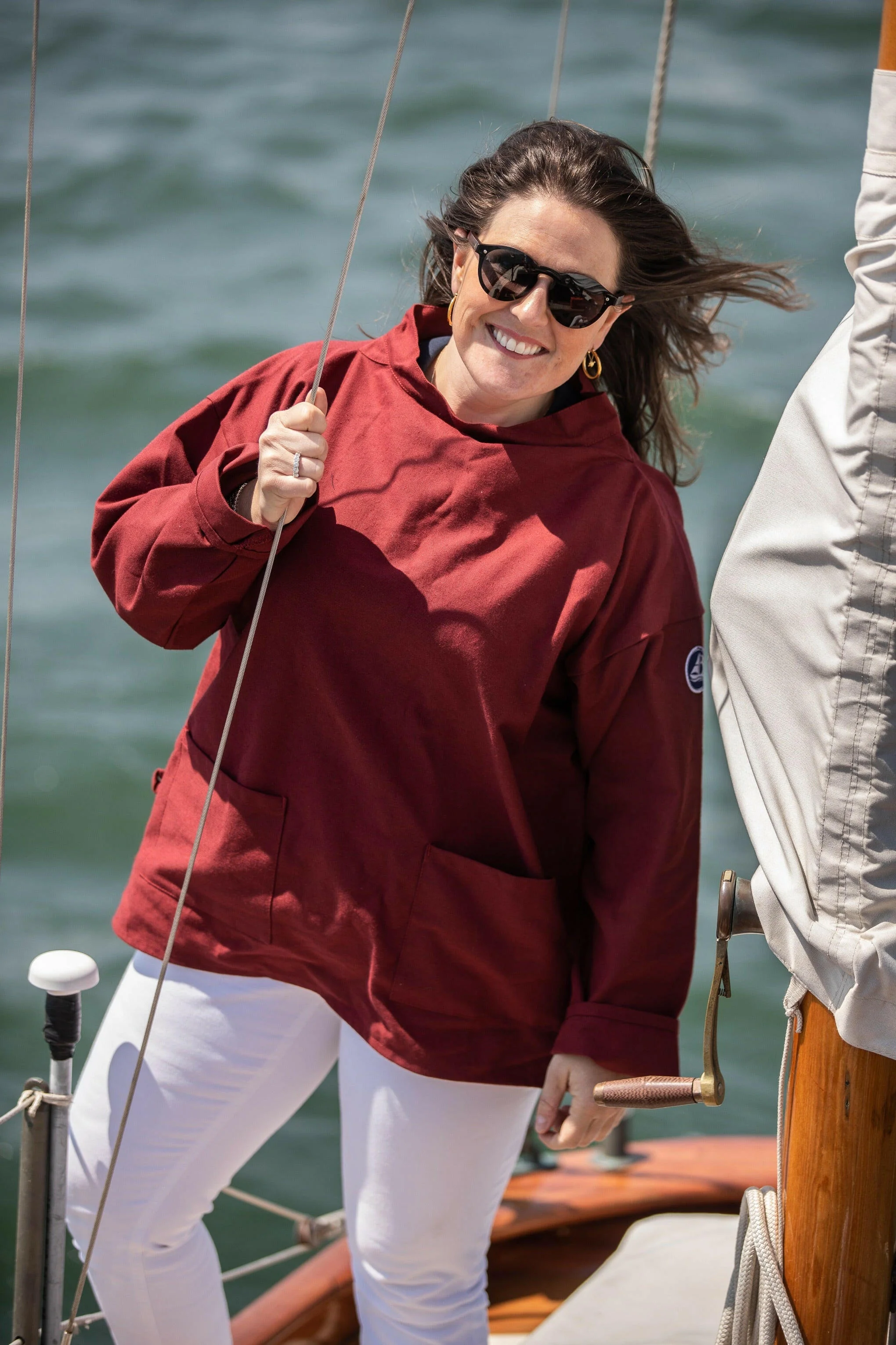 Arthur Beale Women's Boat Neck Smock - Image 4