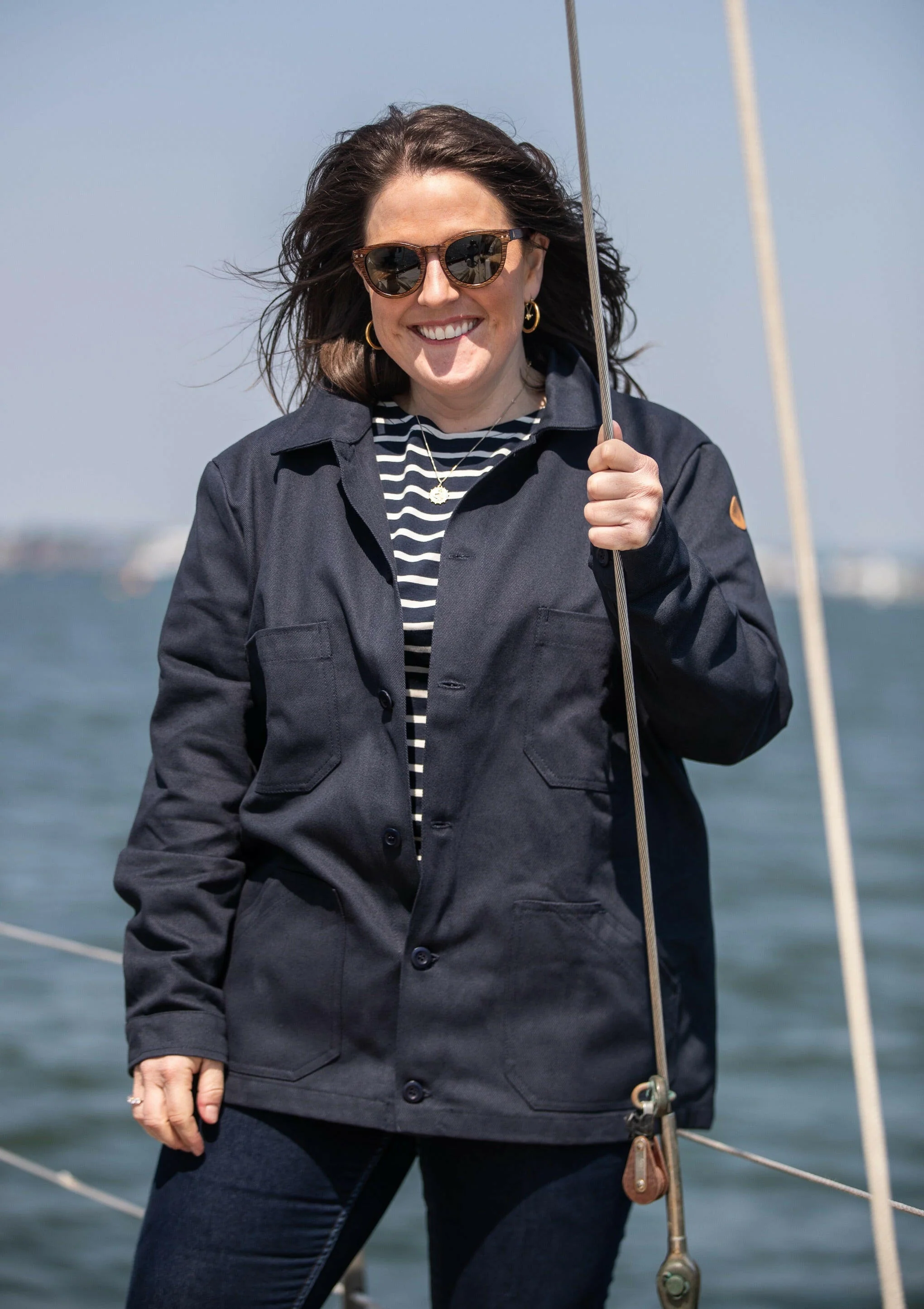 Arthur Beale Women's Canvas Utility Jacket - Image 2