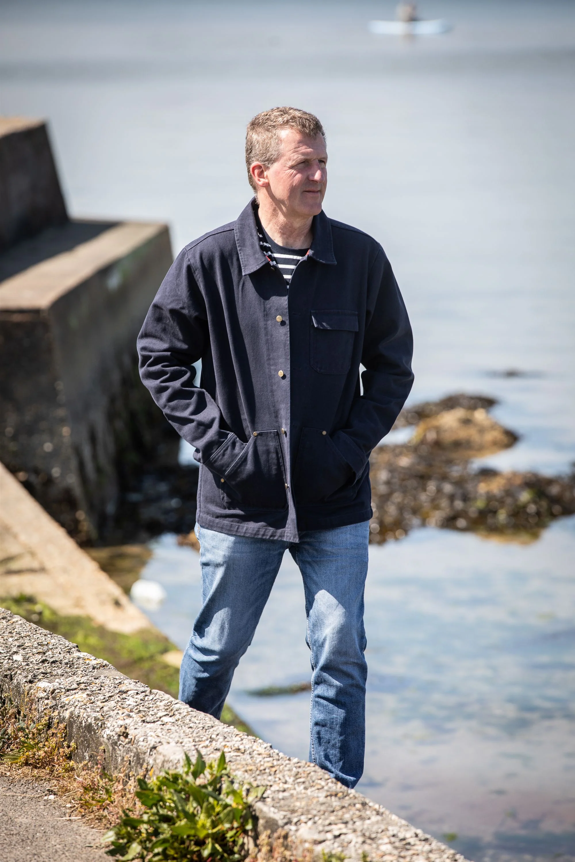 Arthur Beale Canvas Chore Jacket - Image 4