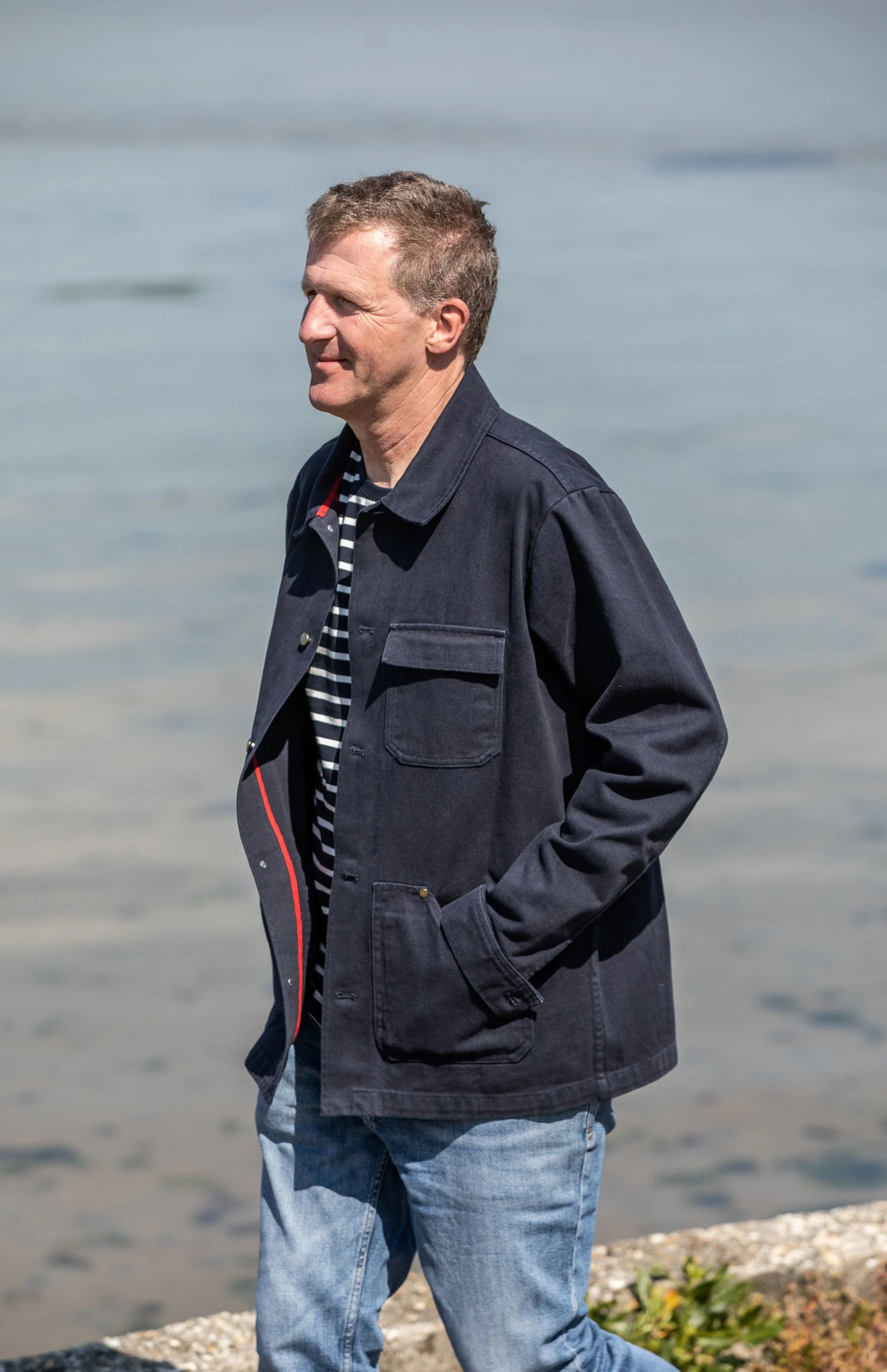 Arthur Beale Canvas Chore Jacket - Image 5
