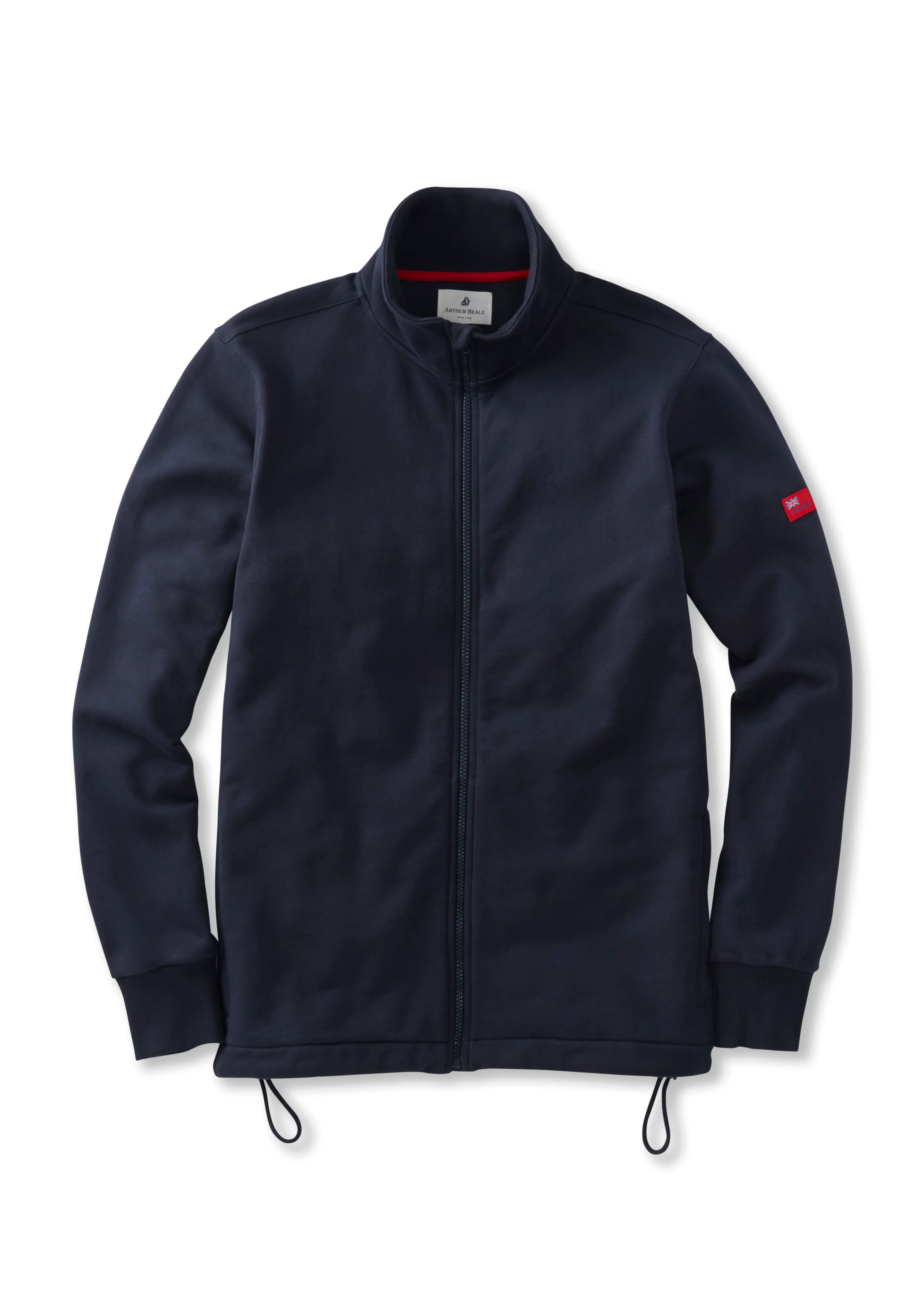 Arthur Beale Harbour Cotton Zip Jacket - Image 2