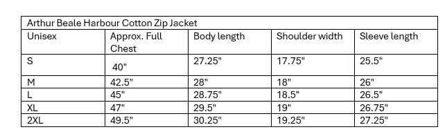 Arthur Beale Harbour Cotton Zip Jacket - Image 4