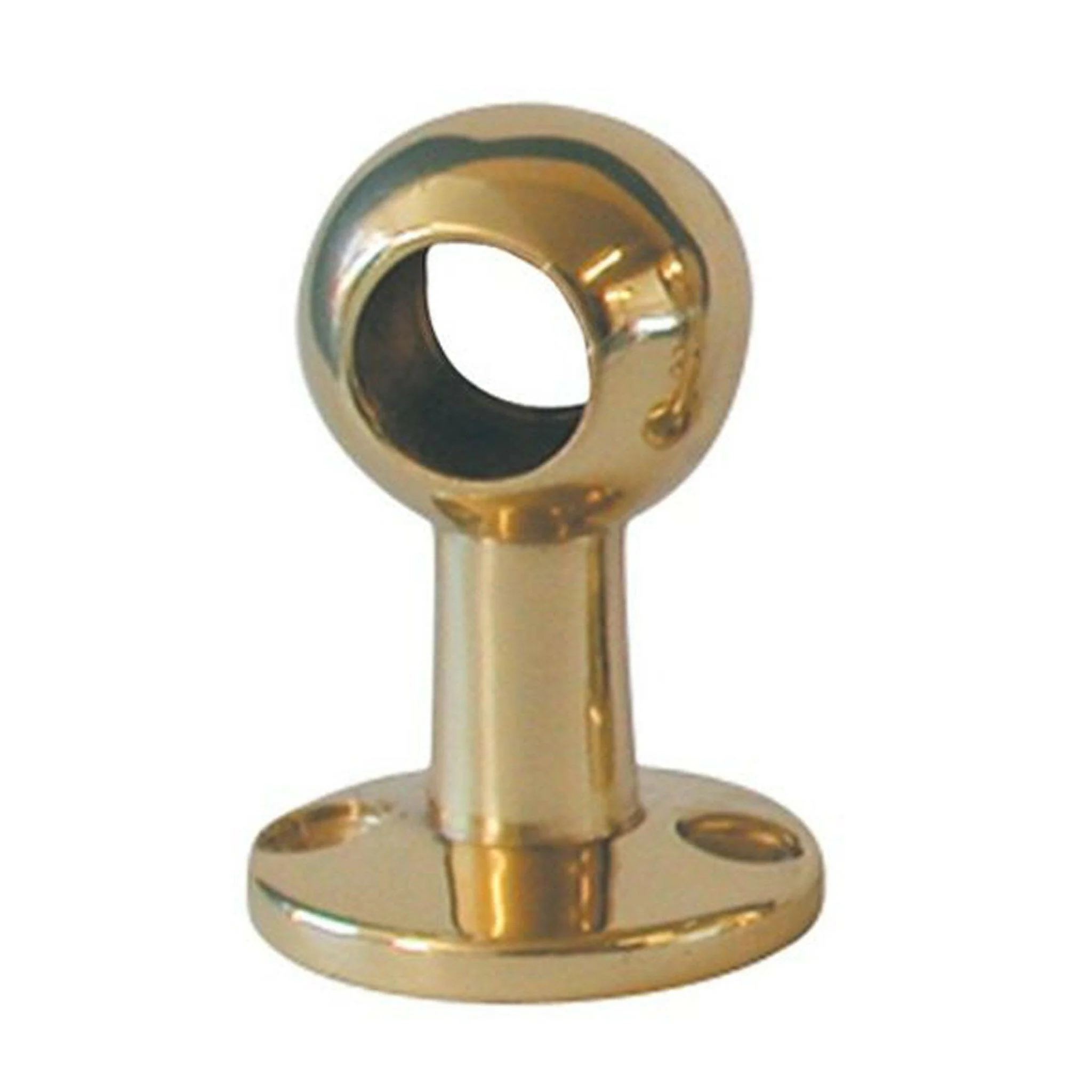 Ball Post Through for 3/8" Rail