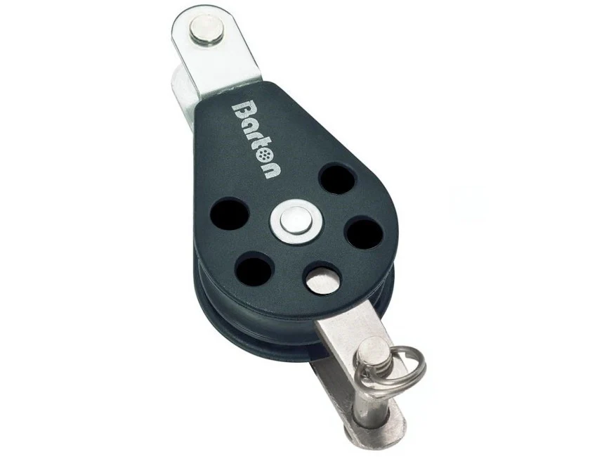 Barton Single, Fixed Eye Clevis Pin + Becket - Ball Bearing Block S2 - N12091
