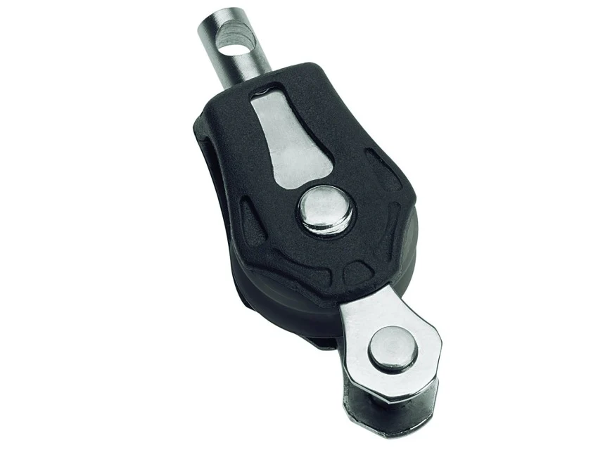 Barton Single, Swivel + Becket (No shackle) - Ball Bearing Block Size 0 - N10191