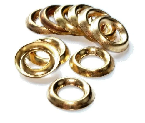 Brass Cup Washers No.6 (Pack of 13)