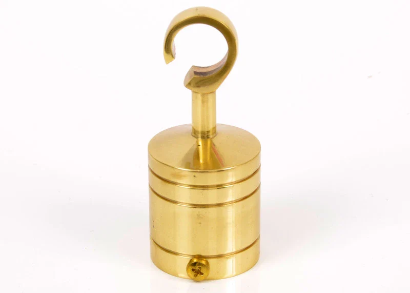 Brass Rope Hook End - 28mm
