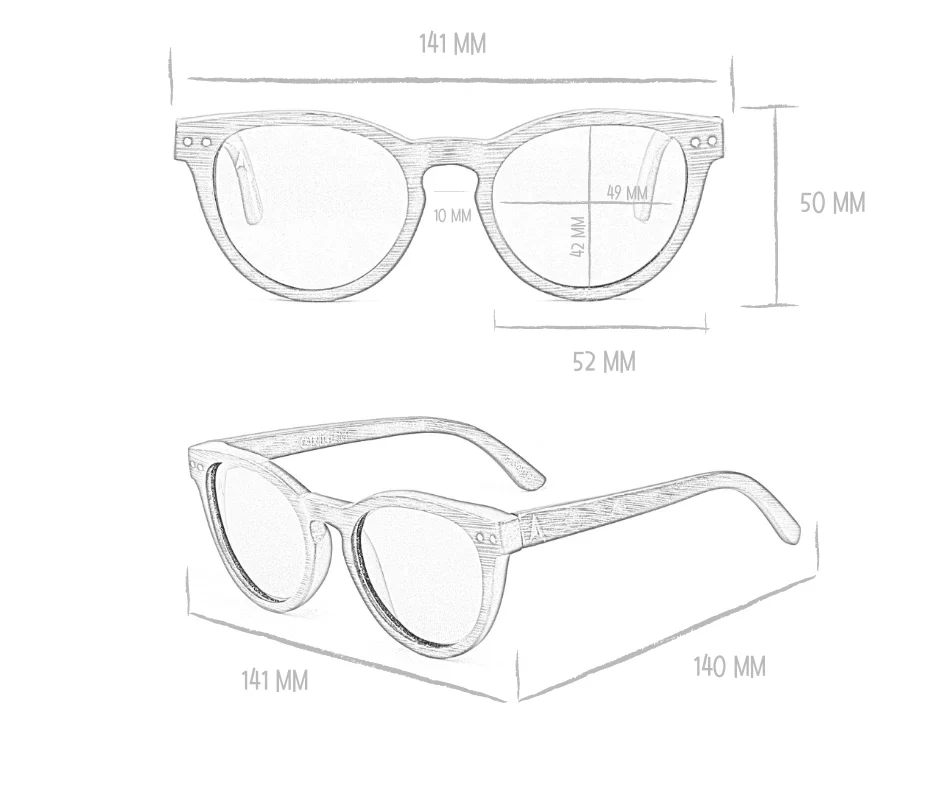 Origem Bamboo Sunglasses - Yosemite - Image 6