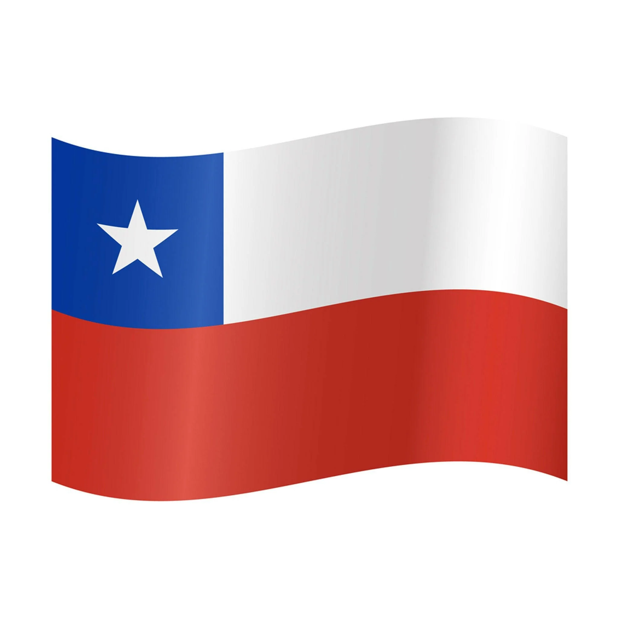 Courtesy Flag - Chile - Image 2