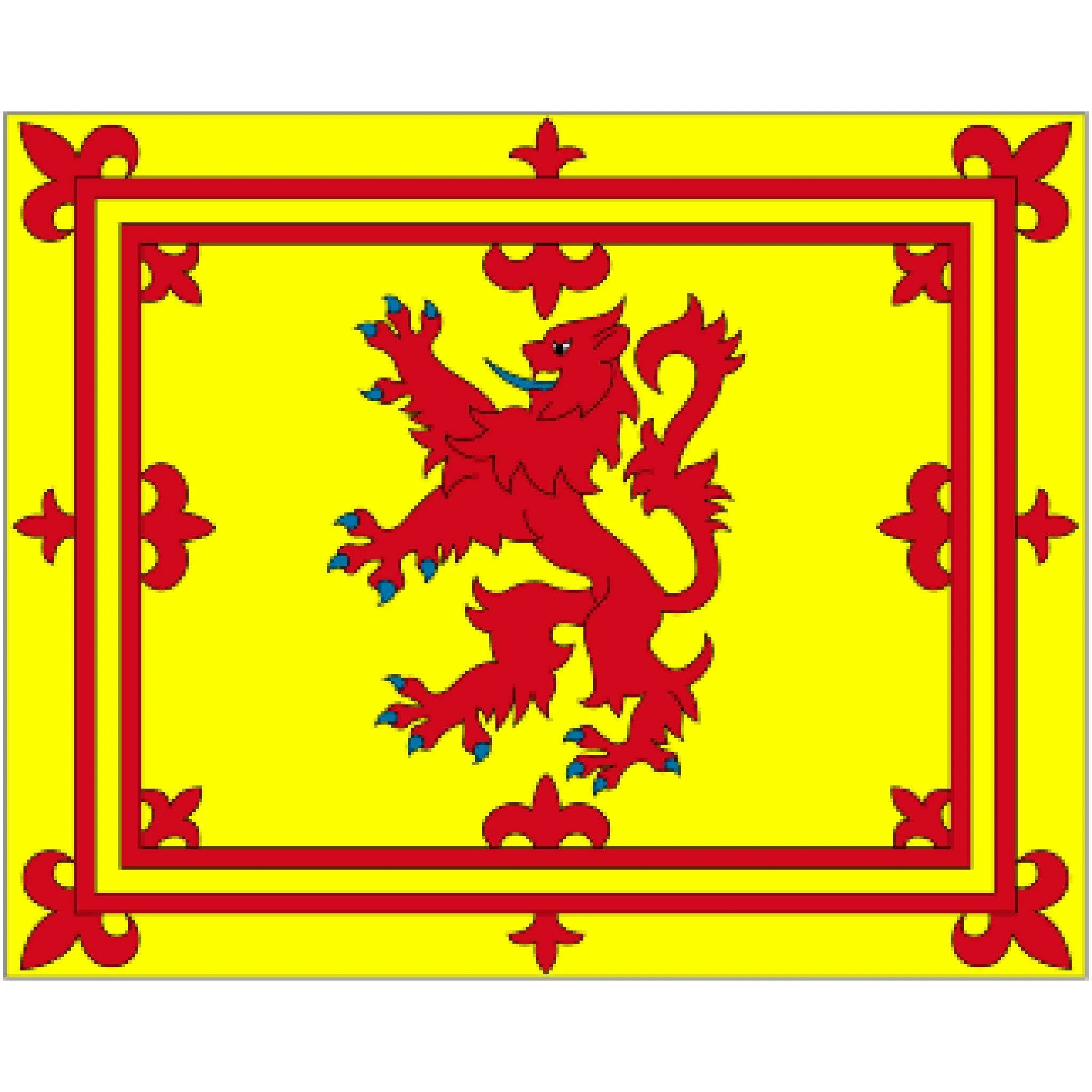 Courtesy Flag - Scottish Lion Rampant
