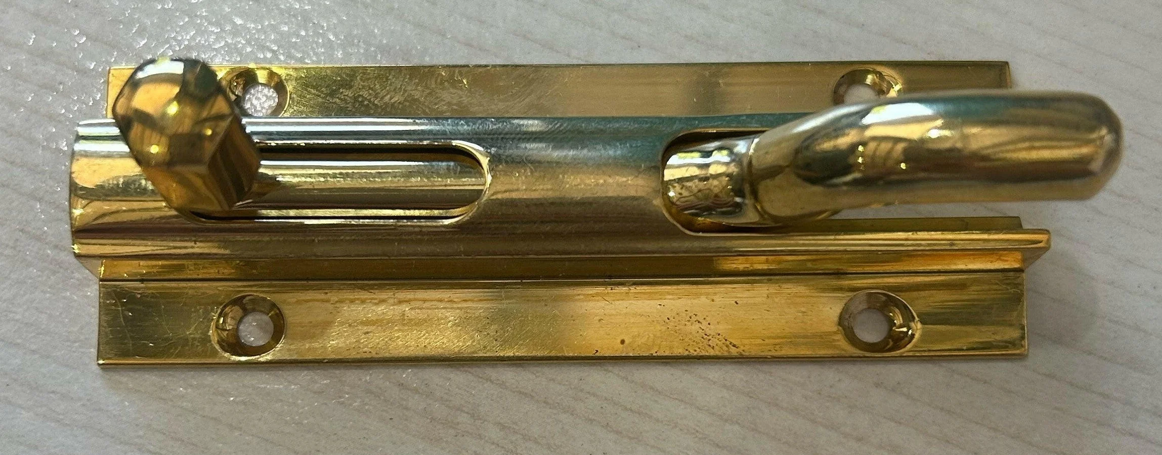 Davey Barrel Bolt Necked Brass 3" without bracket