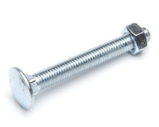Fix&Fast Carriage Bolts + Nuts M6x50mm - Image 3