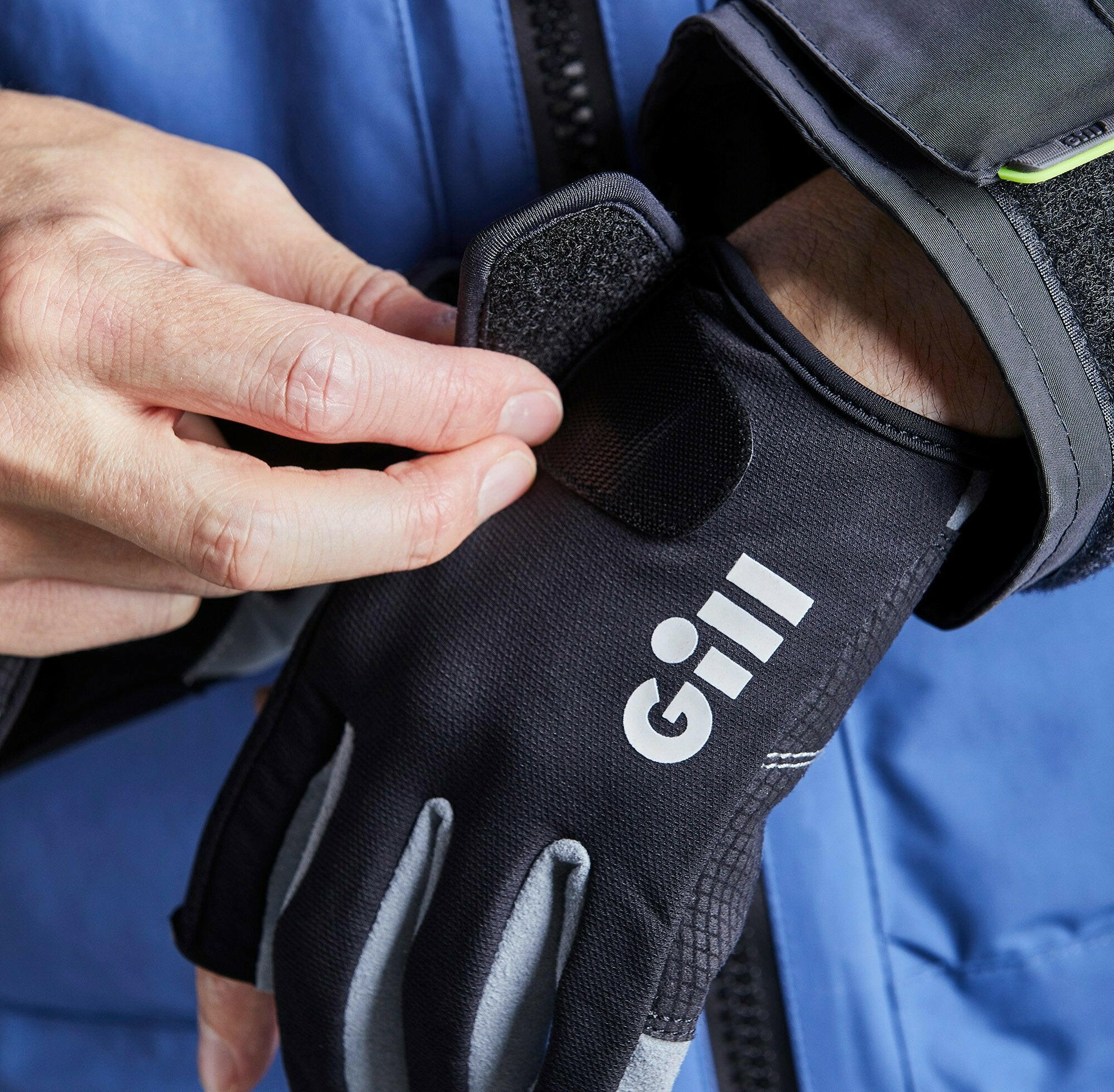Gill Deckhand Glove - Black - Long Fingered 7053 - Image 3