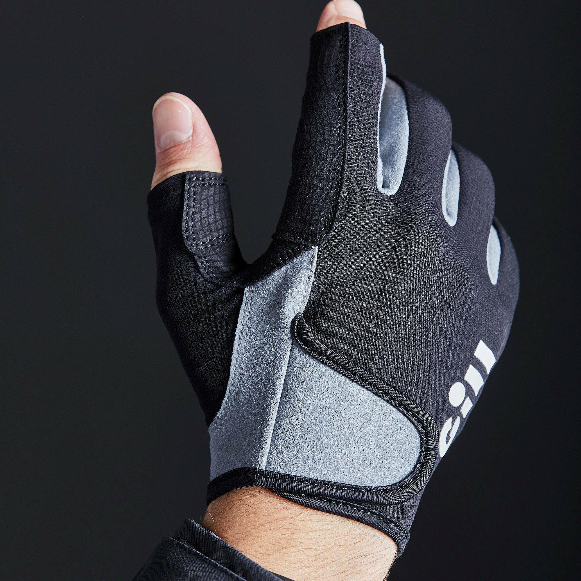 Gill Deckhand Glove - Black - Long Fingered 7053 - Image 4