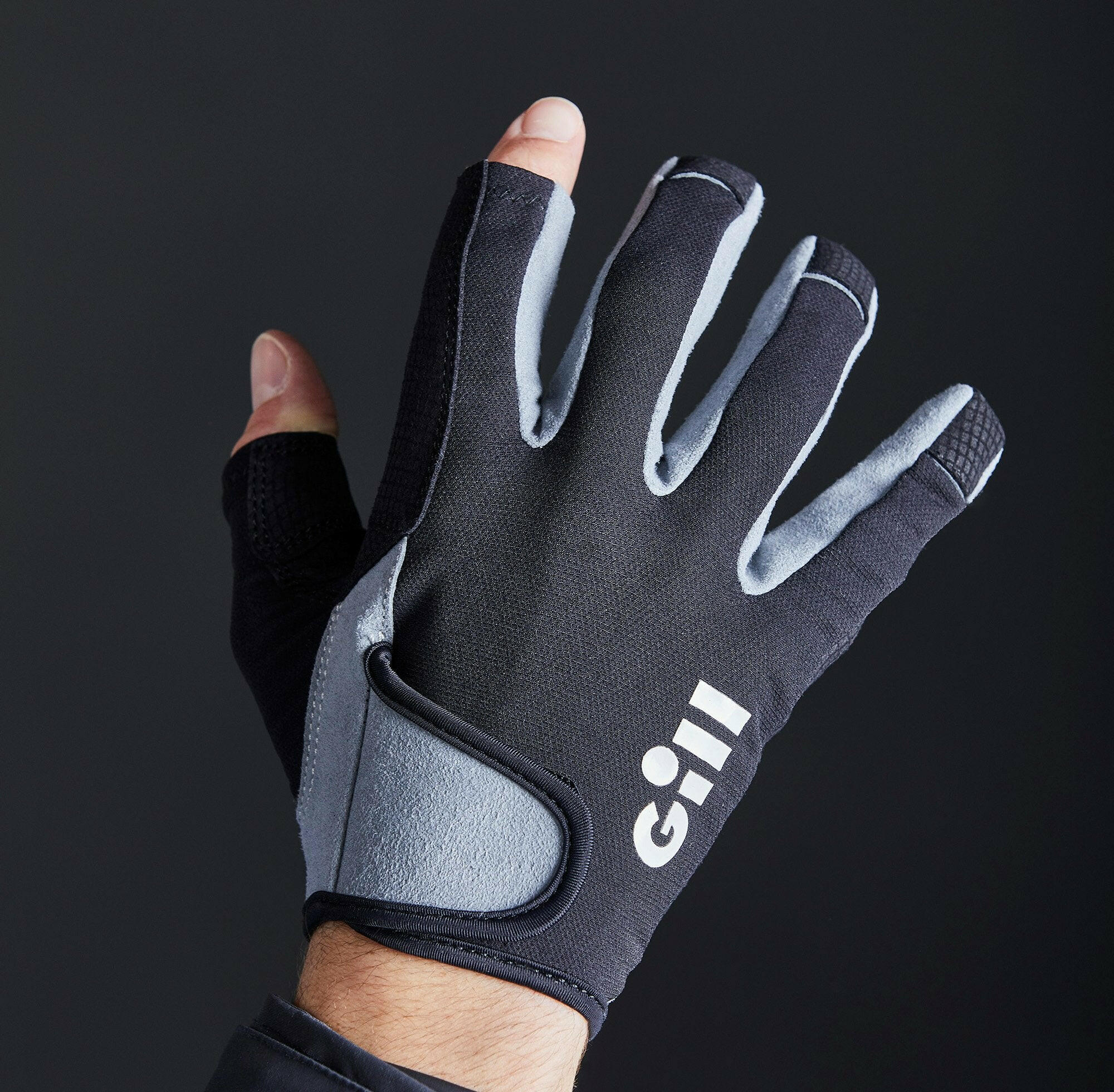 Gill Deckhand Glove - Black - Long Fingered 7053 - Image 5