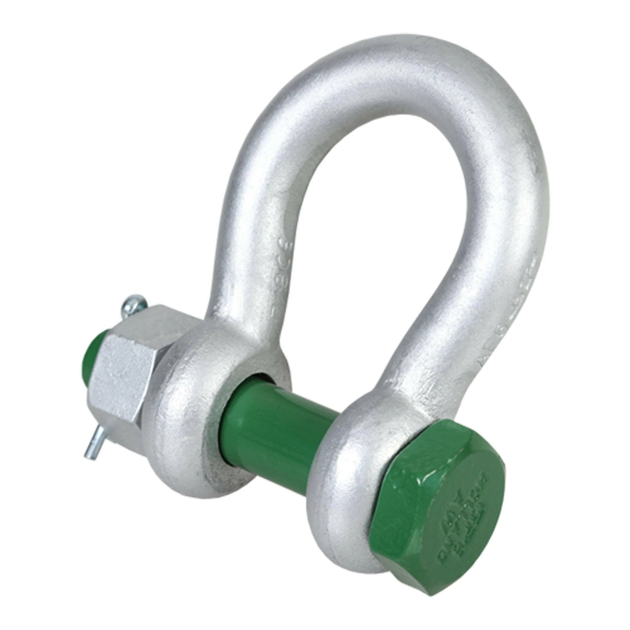 Green Pin Bolt Type Shackles