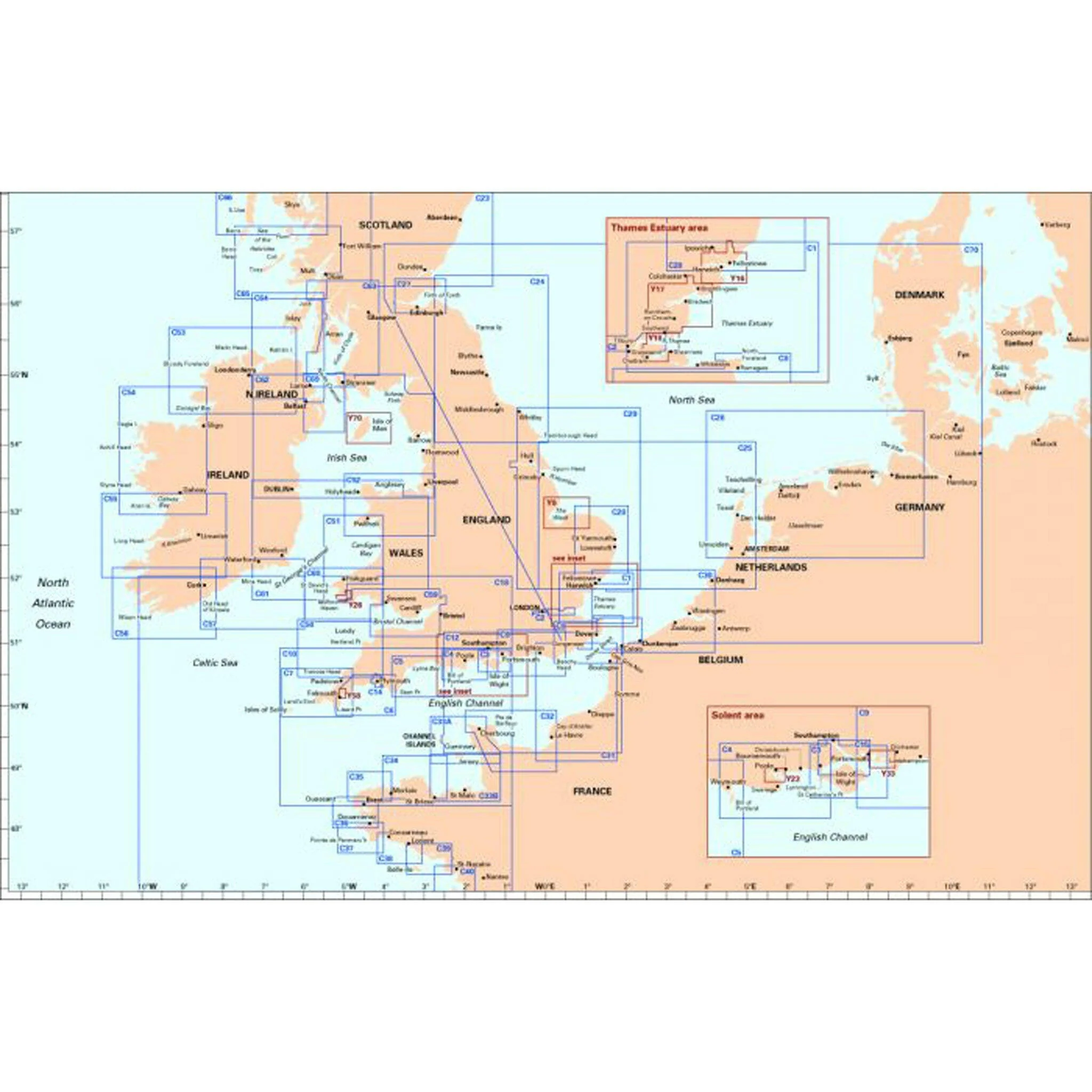 Imray Chart C32 Baie de Seine Scale 1: 155 000 WGS84 - Image 3