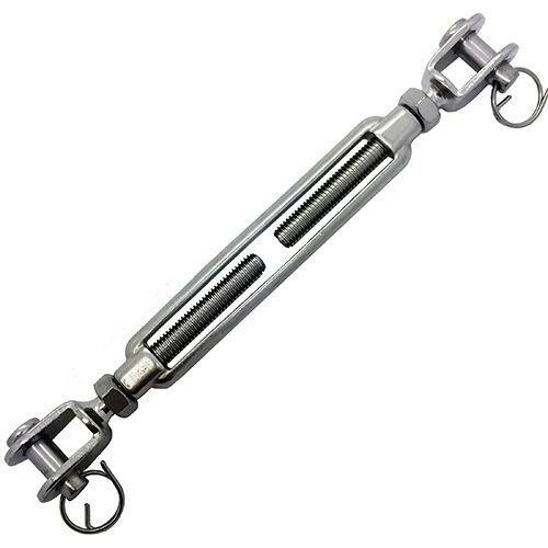 Jaw to Jaw Stainless Steel Turnbuckle Rigging Screw Open Body