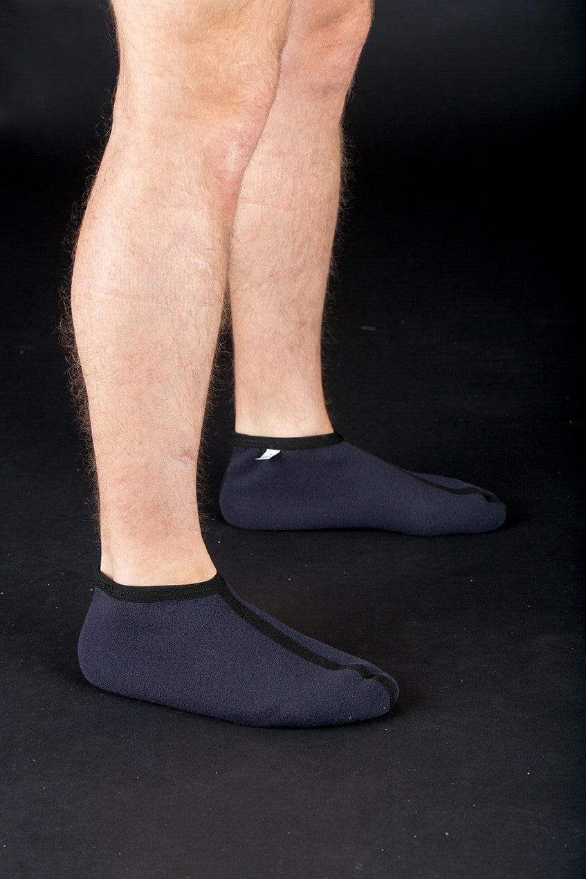 Guy Cotten Slipper Sock Grey - Image 2