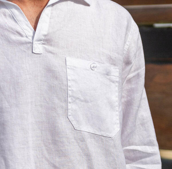 Mousqueton Yoanes mens linen shirt - Image 3