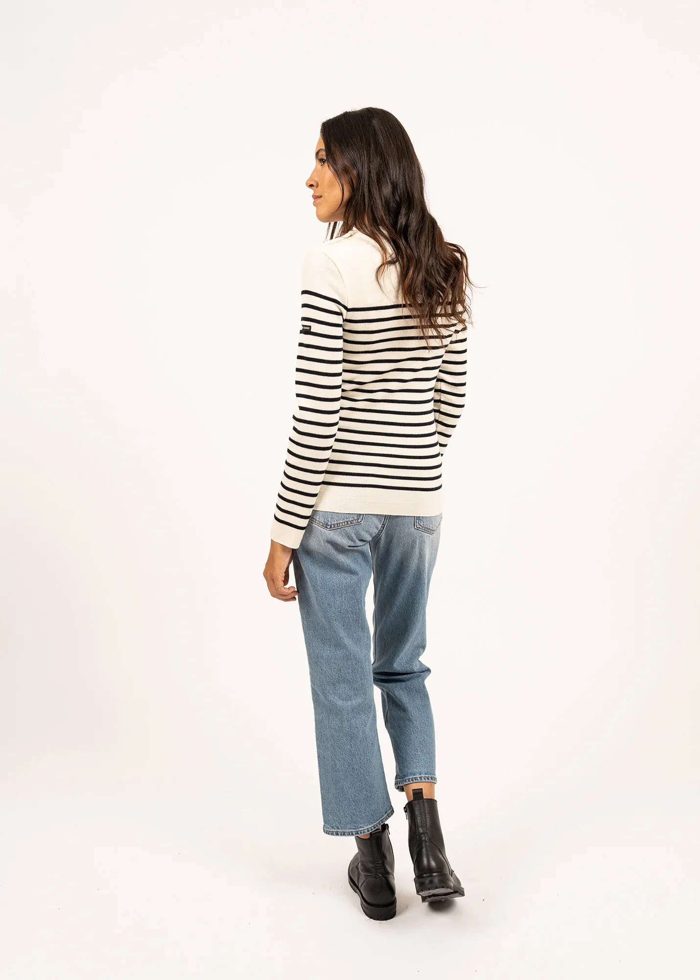 Saint James Marée striped sailor jumper Womens - Image 5