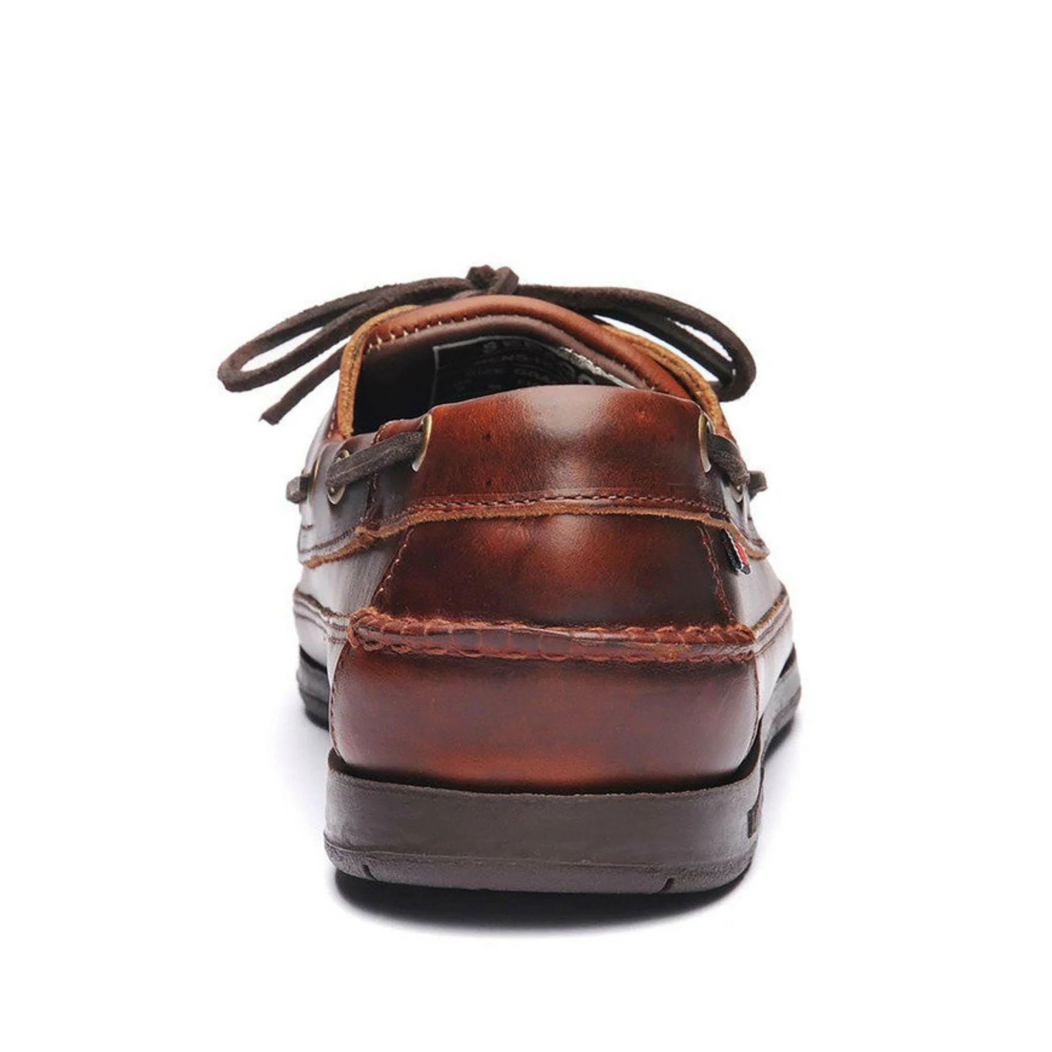 Sebago Mens Schooner Waxed Boat Shoe - Image 3