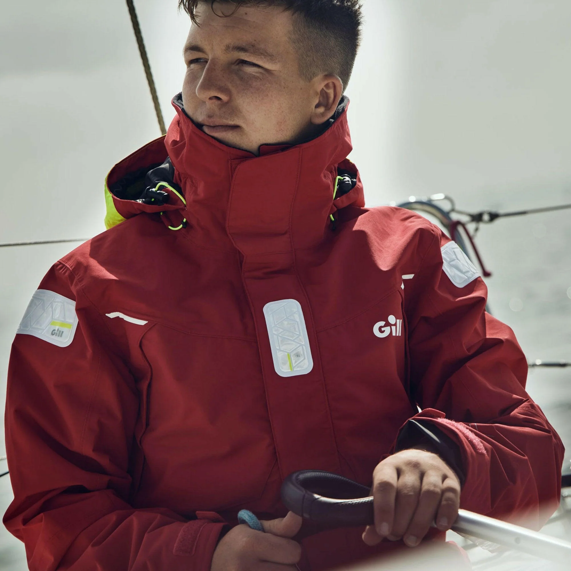 Gill Mens' Jacket OS25J Offshore Jacket - Image 3