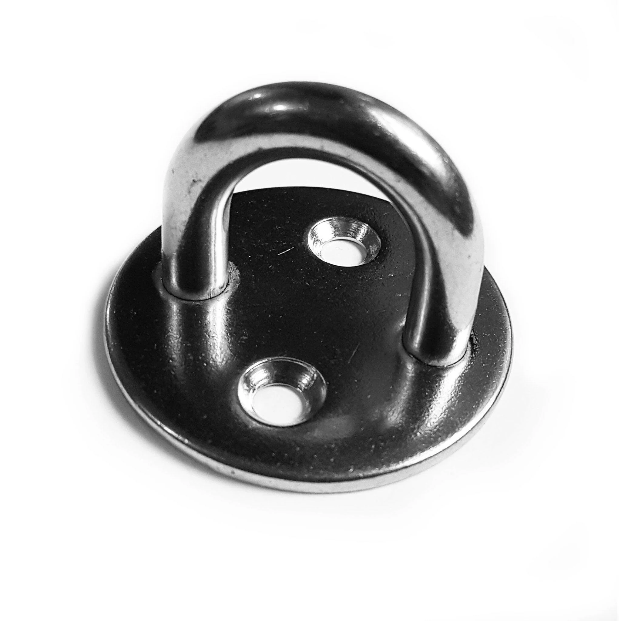 Round Eye Plate - Stainless Steel