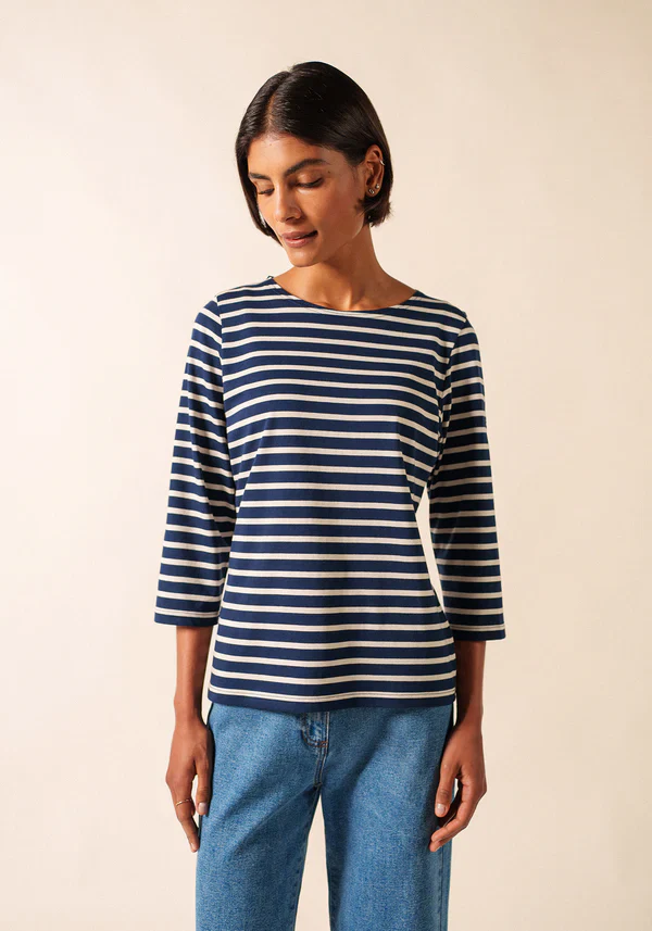 Saint James Galathée II Breton Striped Top - Image 6