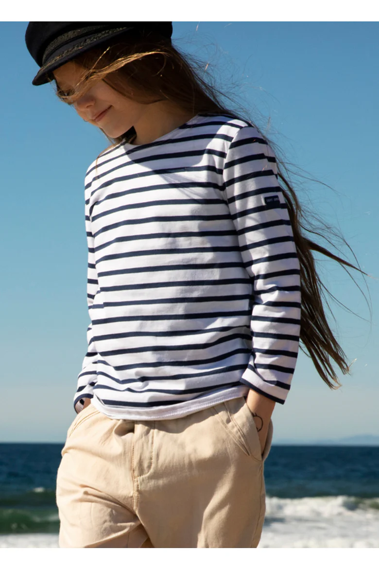Saint James Minquiers Moderne Childrens Breton Top - Image 3