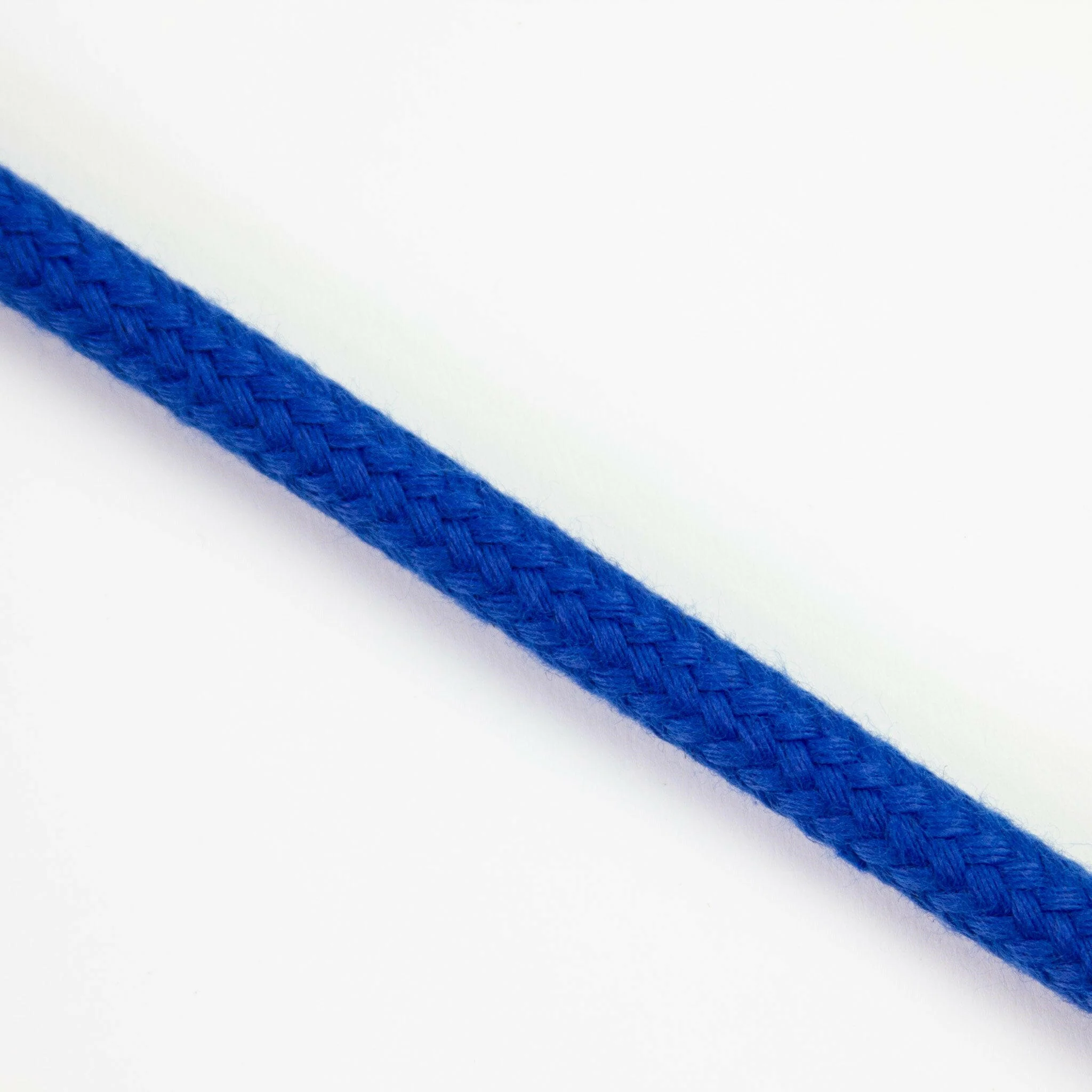 Soft Matt Braided Polyester Blue 8mm
