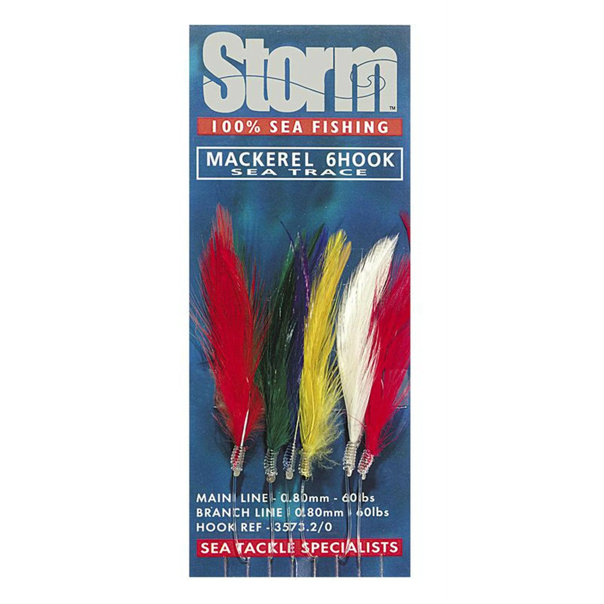 Storm Mackerel Feathers 6 Hook