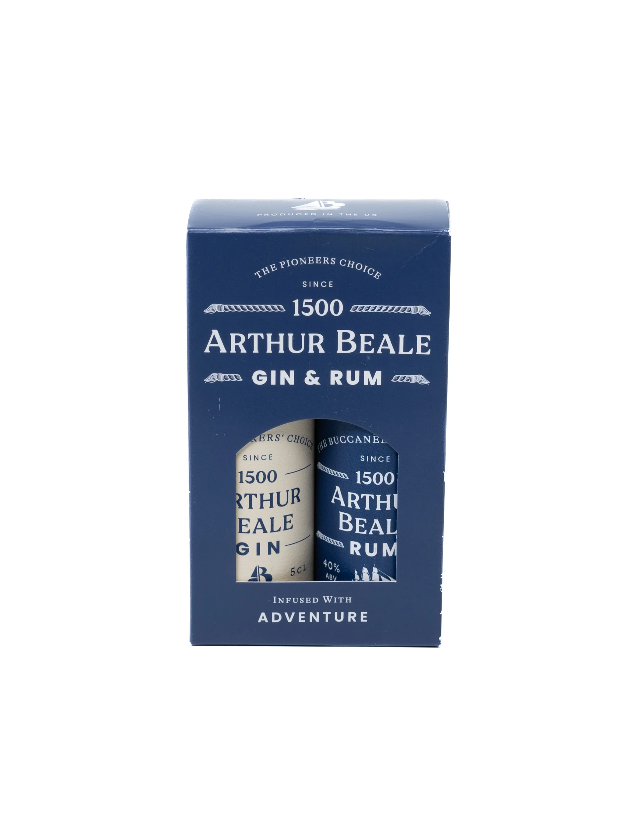 Arthur Beale Rum and Miniature gift set (1 bottle and 2 mini) - Image 2