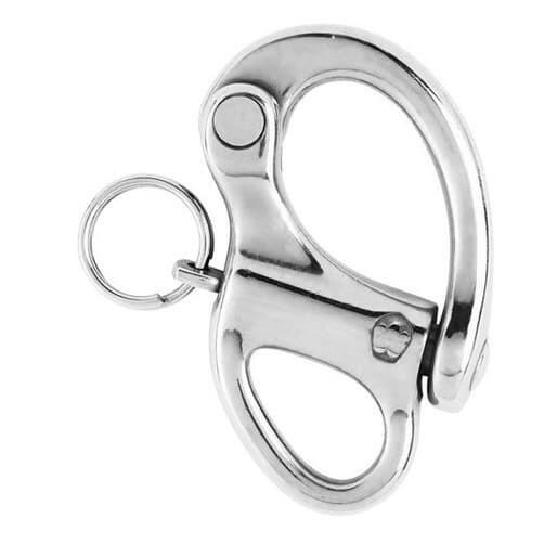 Wichard Snap Shackle Fixed Eye 50mm